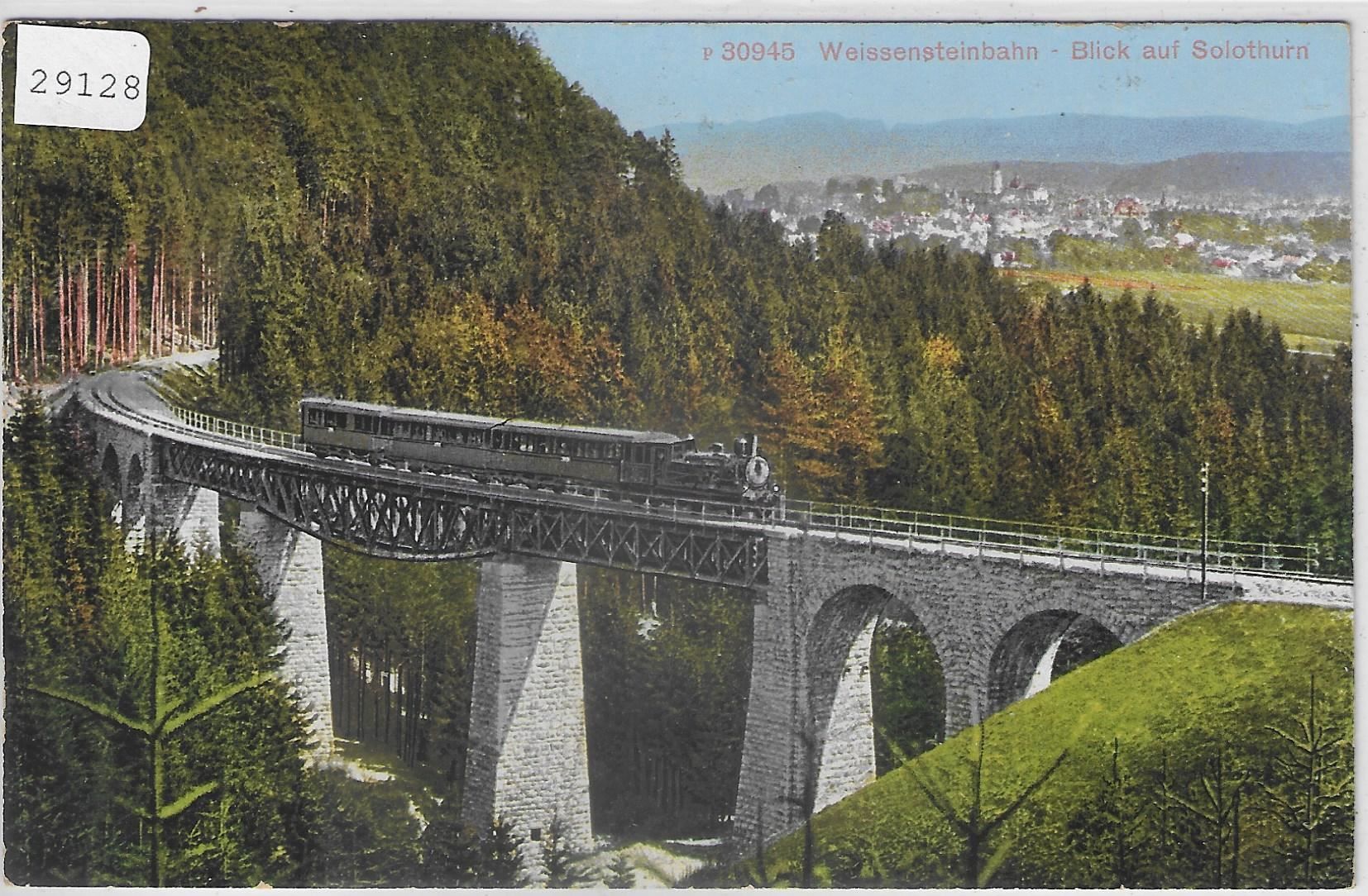 Ansichtskarten: Weissensteinbahn - Blick auf Solothur – Gebraucht aus Ettingen von Kartenplanet