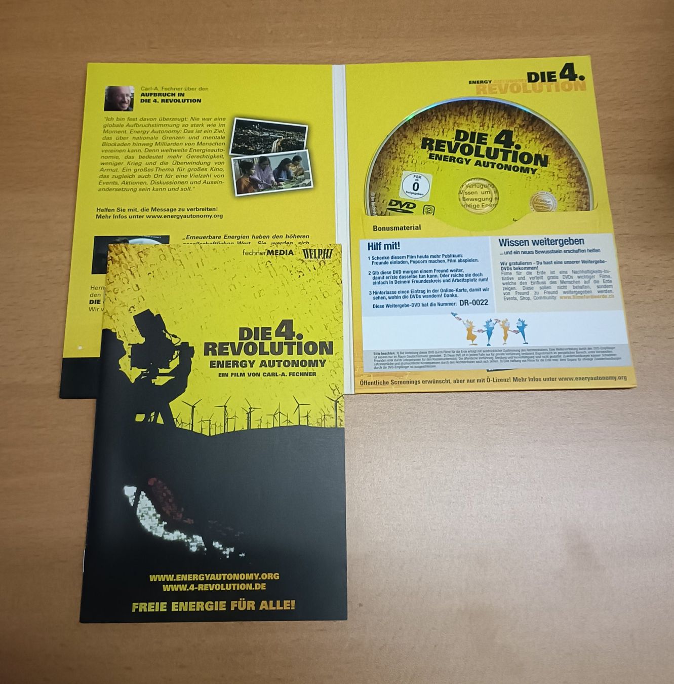 Alle DVDs: Die 4. Revolution - Energy Autonomy – Gebraucht aus Köniz von Movieportal007 1