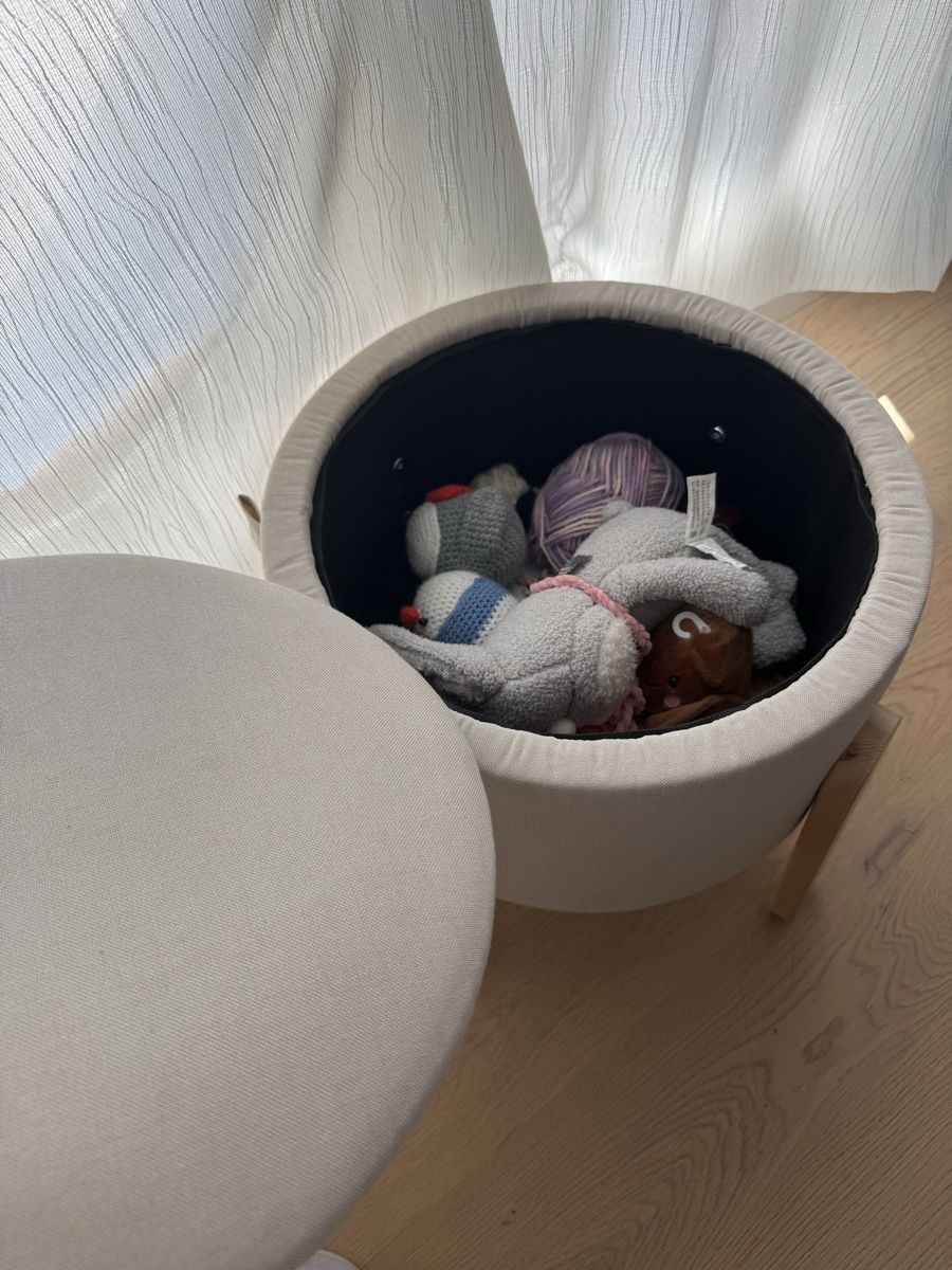 Ikea Hocker: Stool with storage 40x40x40cm – Gebraucht aus Zürich von yin_nb5j 1