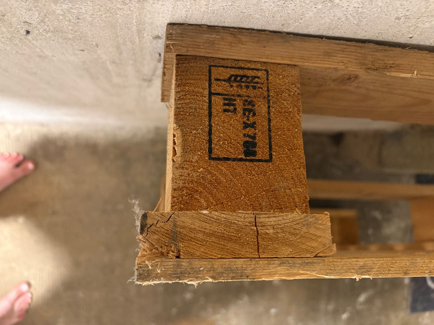 Paletten: Holzpalette 90x64x14,5cm gebraucht – Gebraucht aus Lommiswil von Sali_ 3