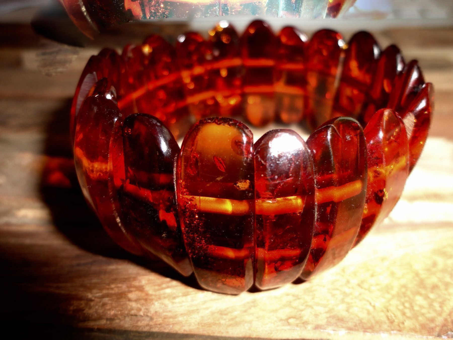 Bracciali & Braccialetti: Bernstein / Amber/ Ambre Armband – Nuovo (secondo la descrizione) da Biberist venduto da tl-schmuck 2