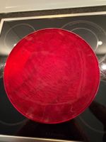 Schale Glas rot Baldwin & Guggisberg Schweiz 1996 Nonfoux