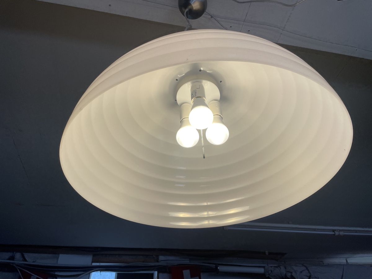 Lampade: Hängeleuchte weiss, Designlampe, 58cm – Usato da Hauptwil venduto da c-pro 5