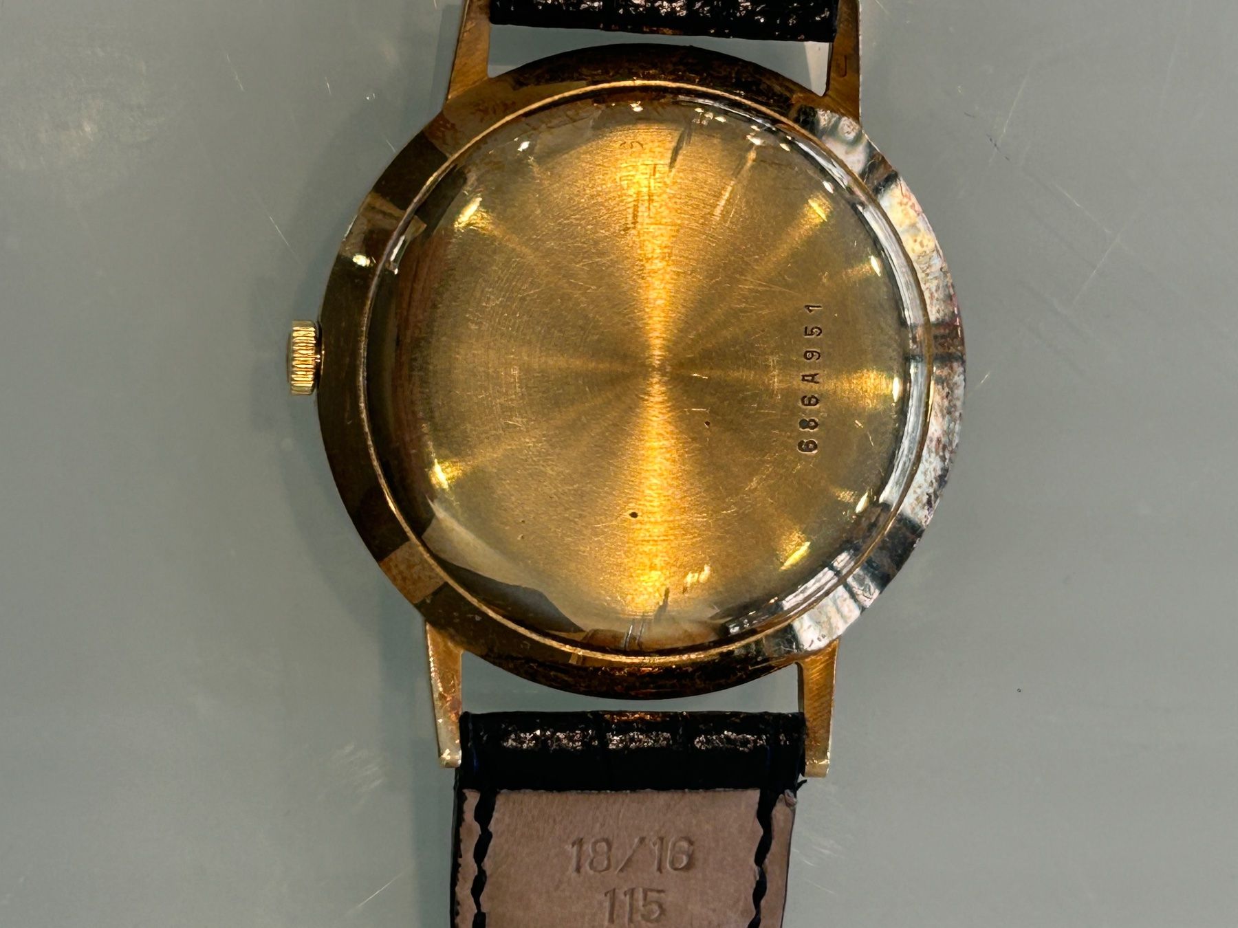 Zenith Orologi: HERREN UHR  ZENIT  AUTOMATIC LÄUFT 18KARAT GOLD – Usato da herisau venduto da hb_gold 2