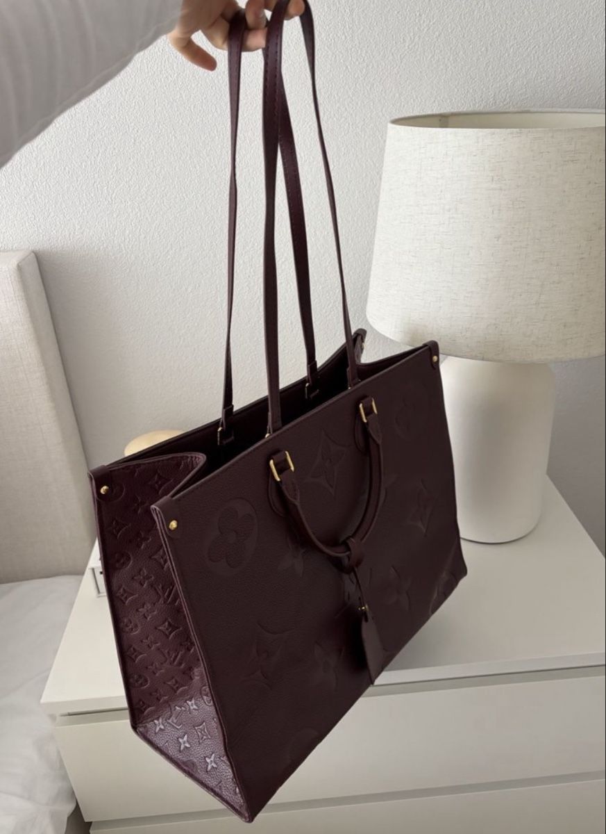 Borse da donna: Burgundy Big Tote Bag – Nuovo (secondo la descrizione) da Horgen venduto da len_qjz9 1