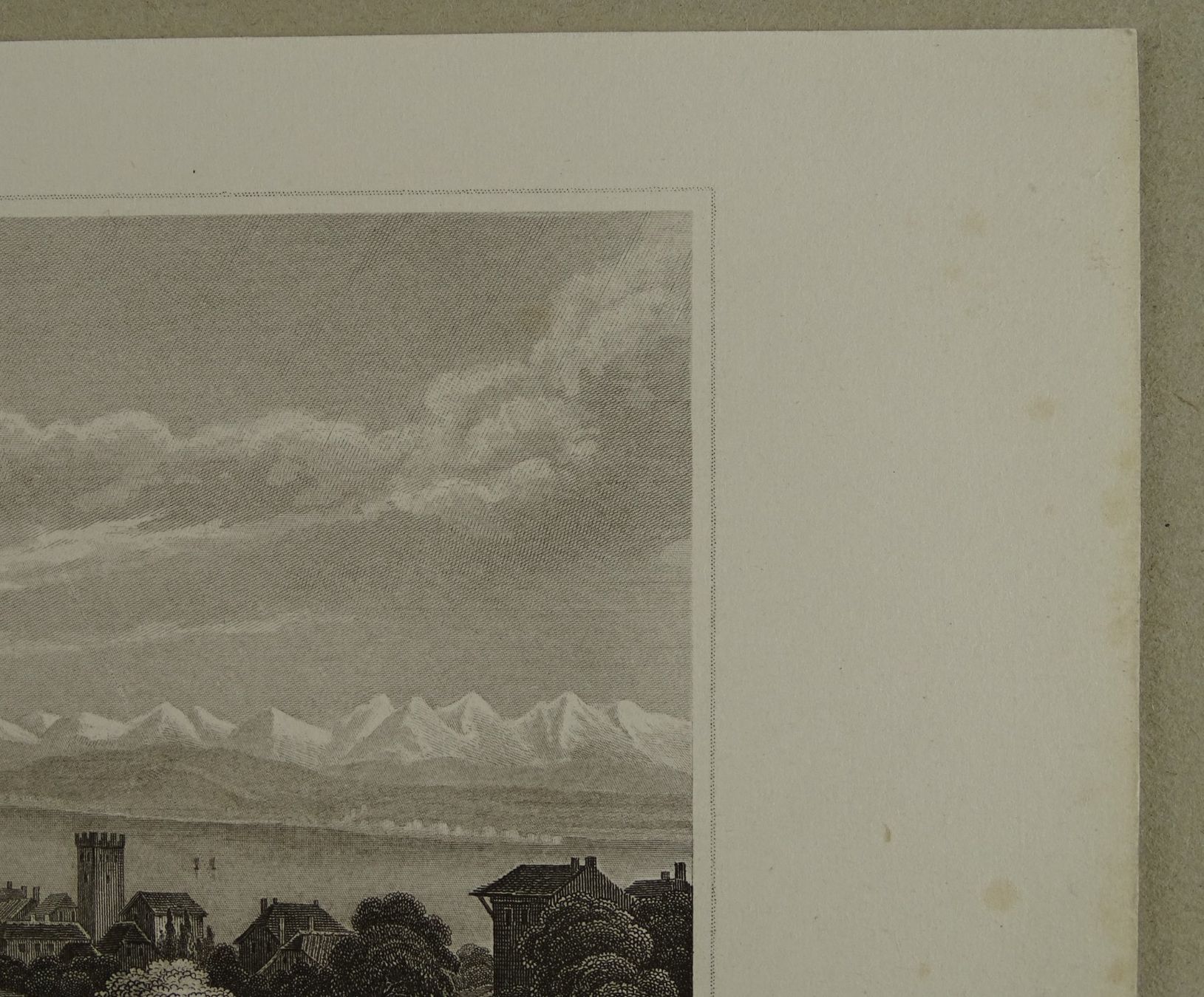 Gravures: NEUCHÂTEL, STAHLSTICH UM 1860 – D'occasion à Grüningen par Kartensammler 4