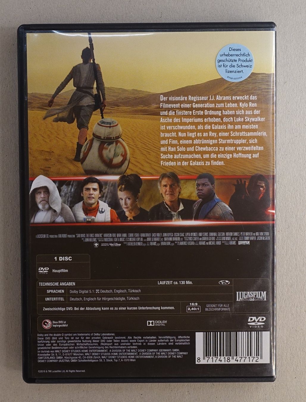 Alle DVDs: Star Wars: Das Erwachen der Macht – Gebraucht aus Sessa von fraenklishop 1