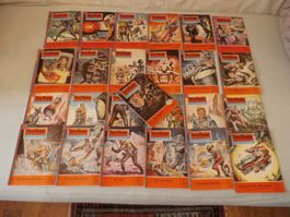 25 alte Perry Rhodan Romane 77 bis 100 Weltall Raumfahrt rar