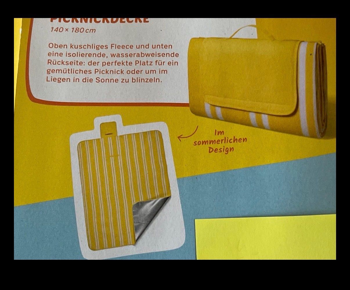 Coop Coperte: Picknick Decke Coop NEU 140x180 – Nuovo (secondo la descrizione) da Zürich venduto da Dan_Hak 2