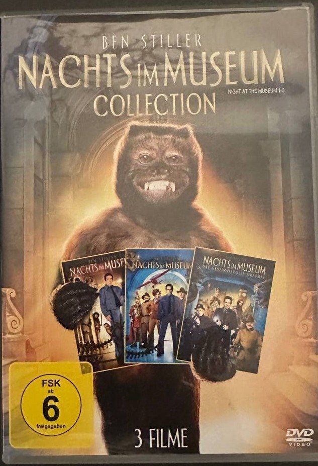 Tutti i DVDs: DVD Collection: Nachts im Museum 1-3 – Usato da Beringen venduto da Mantafisch1