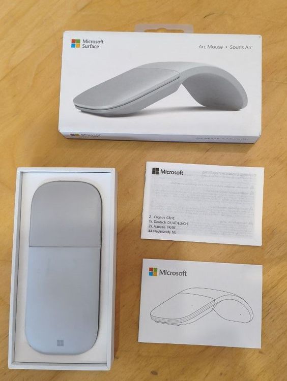 Microsoft Surface Arc Mouse Platingrau (Gebraucht) in Meggen für CHF 40 ...