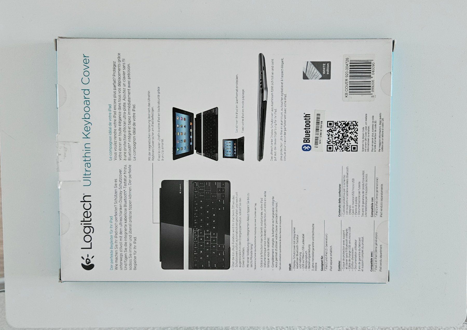 Tastiere: Logitech Ultrathin Keyboard Cover - CH Layout – Usato da Baar venduto da Bigs1 1
