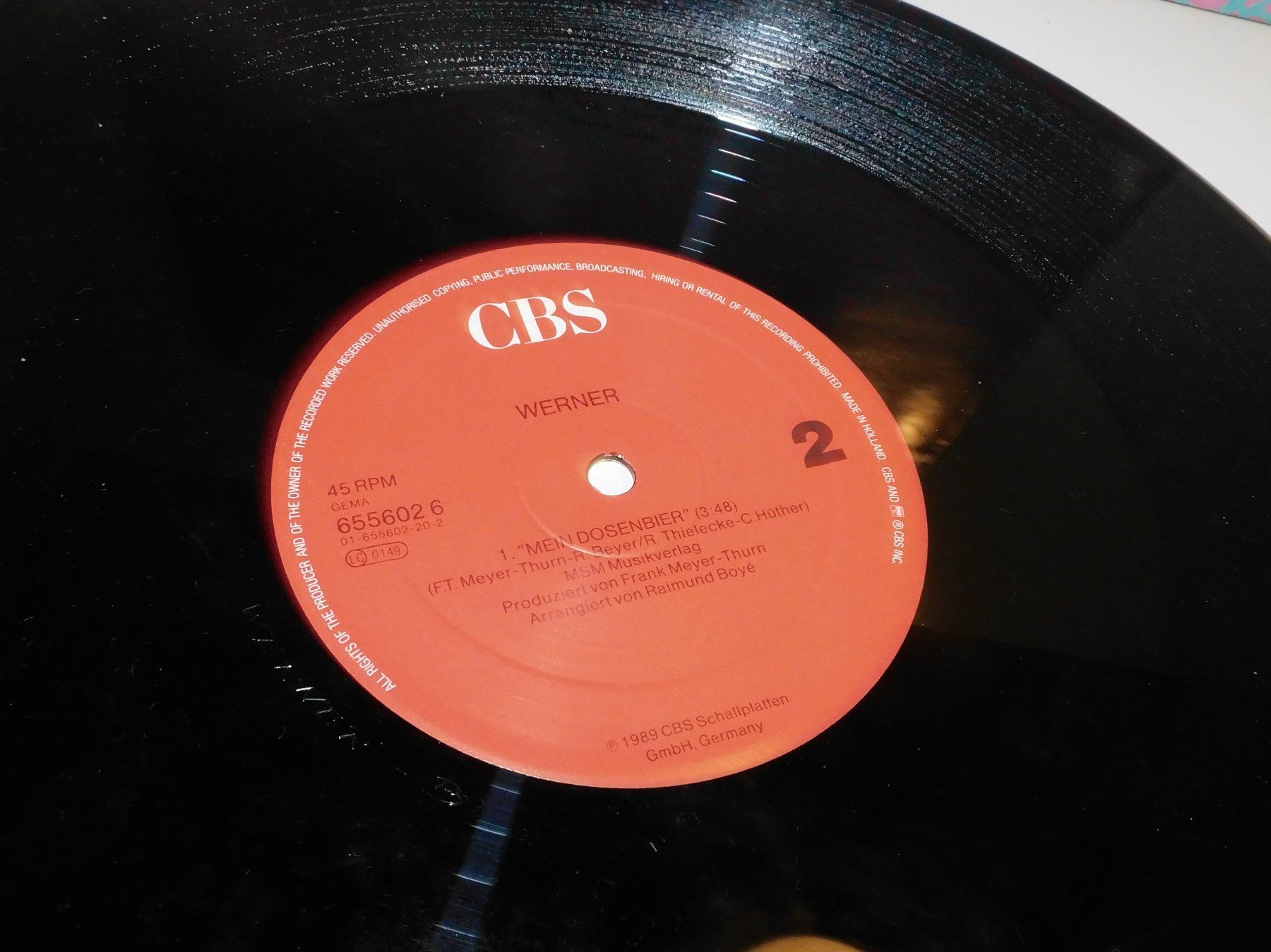 Dischi in vinile: LP - Werner  Pump ab das Bier 1989 - Schallplatte    LP – Usato da Sursee venduto da 76 5