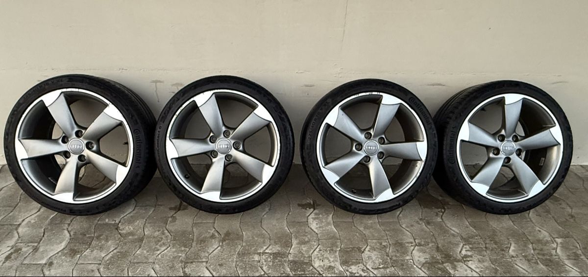 Pneus & Kompletträder: 4x originale Audi-Felgen – Gebraucht aus Ulisbach von PET-030
