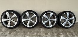 4x originale Audi-Felgen
