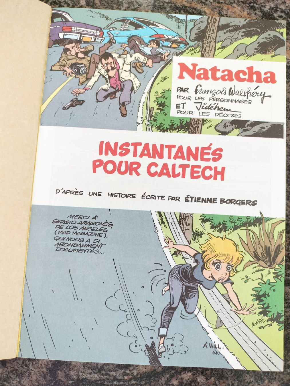 Fumetti: NATACHA °° INSTANTANÉ POUR CALTECH°° E.O – Usato da Cortaillod venduto da rozinna 2