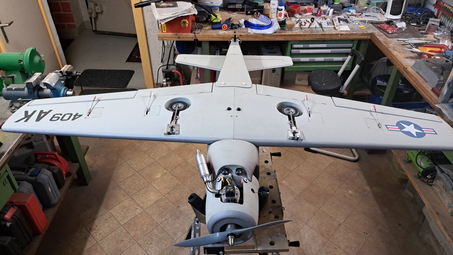 Modellismo RC: Skyraider A1 – Nuovo (secondo la descrizione) da Fislisbach venduto da Pires1 1