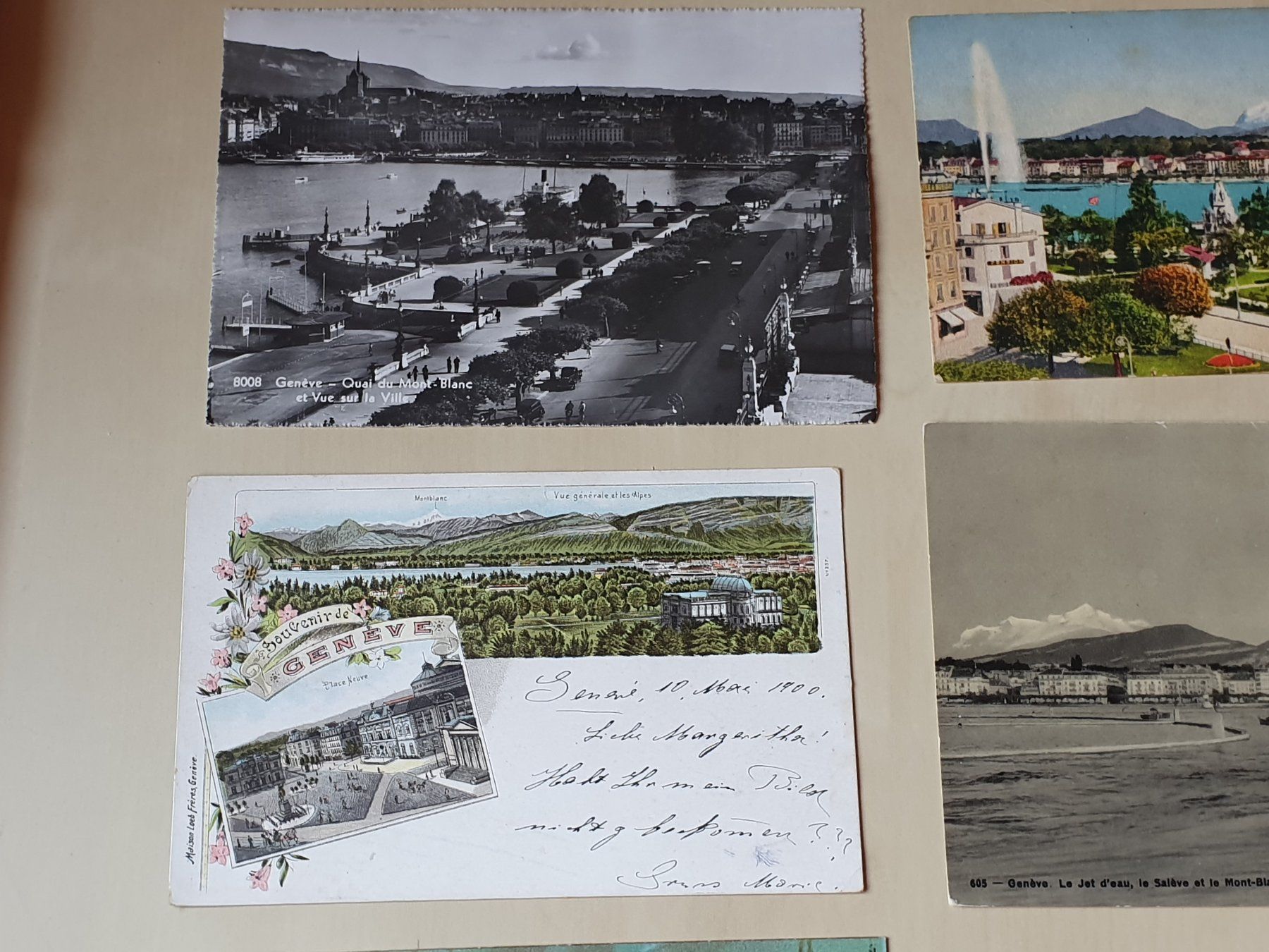 Cartoline postali: 14 x Karten Genf ab 1900 – Usato da Stansstad venduto da collectorsshop 1