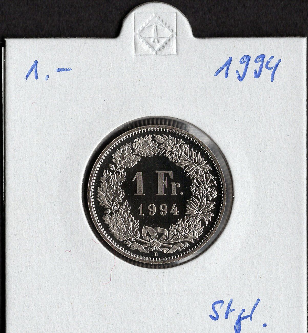 Tutti le monete: 1 Franken 1994 stgl. – Nuovo (secondo la descrizione) da Alpnach Dorf venduto da Colibri126
