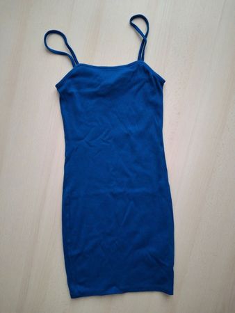 Sommerliches, blaues Kleid von Amisu, Grösse 34