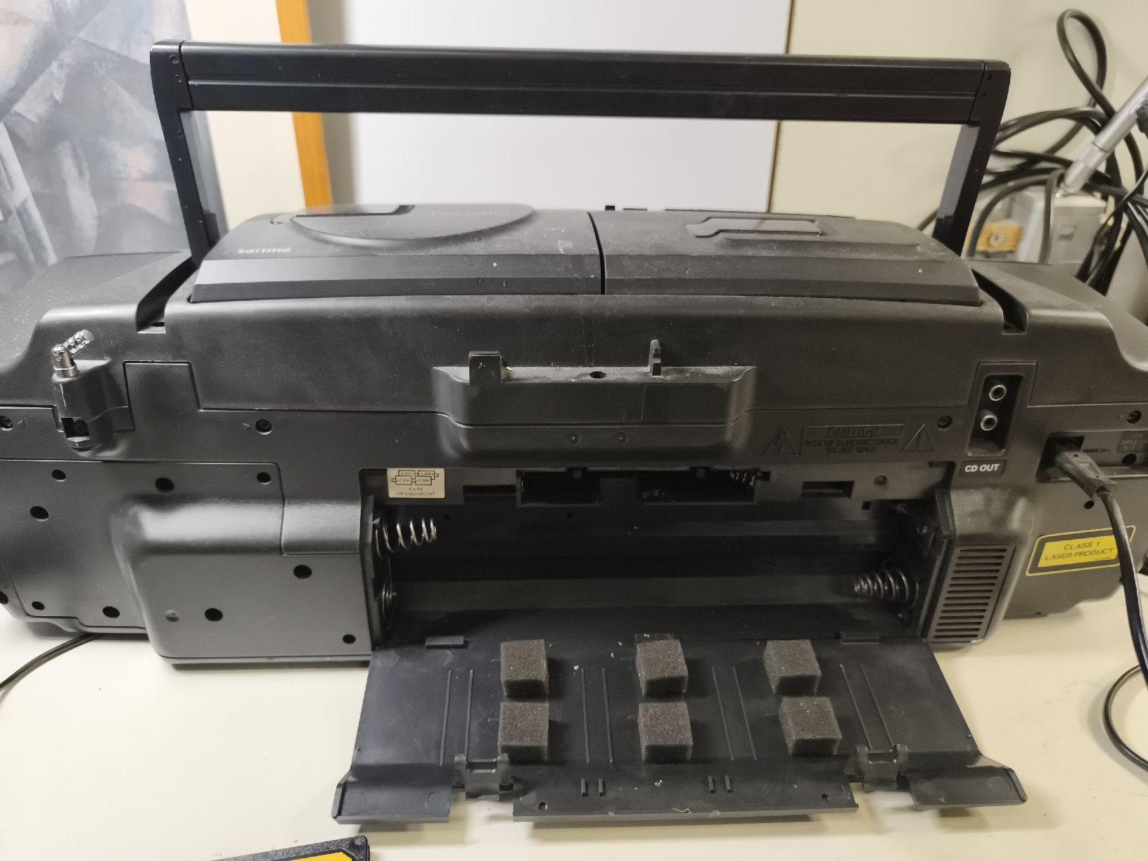 Philips Radio: Philips Ghettoblaster/Radiorecorder(nov768) – Usato da Künten venduto da Schnaepplihuus 5