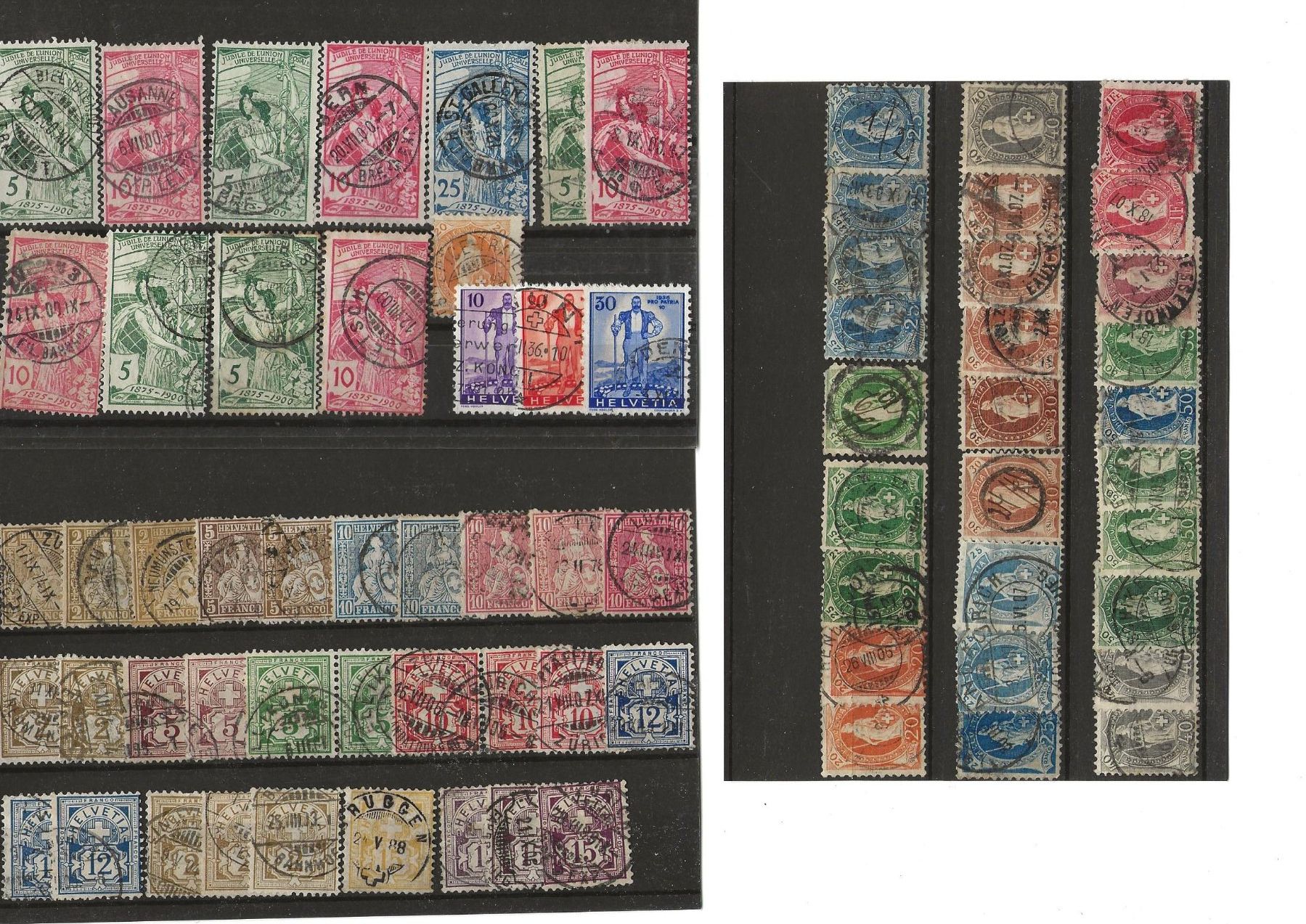 Tutti i francobolli: Altschweizsammlung 2 – Usato da Schlieren venduto da Sternstunde2