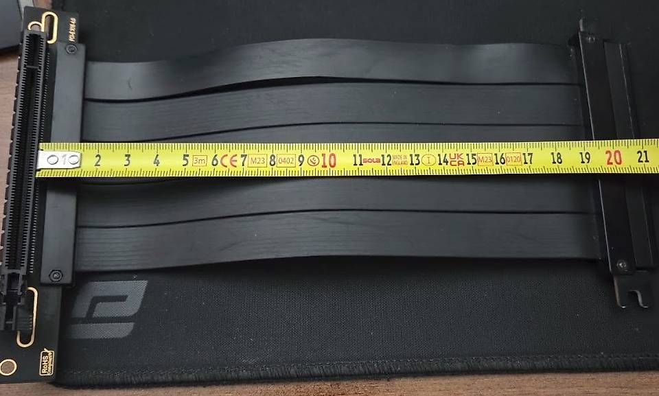 Cavi: PCI-Express 4.0 Riser Kabel 20cm - Rechtwinklig – Usato da Egolzwil venduto da Chaeferli 2
