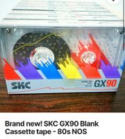 10 x BRAND NEW SKC GX90 Type I tape cassette (set of 10)