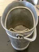Kessel Eimer Militär Küche 11 Liter Metall aus der Zeit Deko