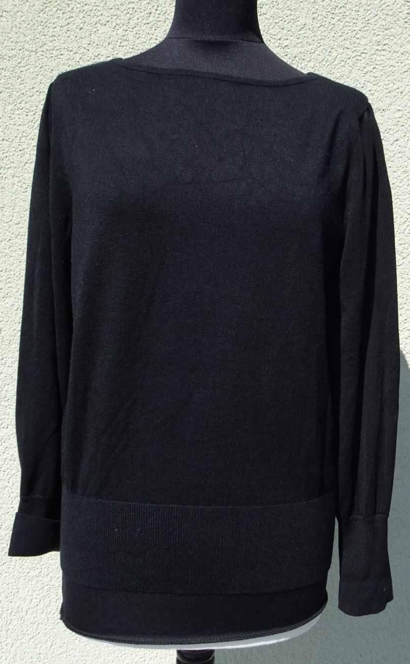 Maglioni & Felpe: Pullover schwarz Gr 40 Zero dünn Strickpullover – Usato da Winterthur venduto da blumeblau77