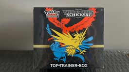 Pokémon Verborgenes Schicksal Top-Trainer-Box Neu & OVP