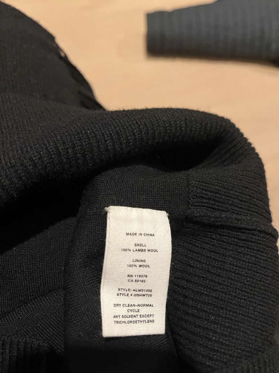 Helmut Lang Maglioni & Felpe: Helmut Lang Wollpullover, Gr. M, schwarz, Top Zustand! – Usato da Schönenberg ZH venduto da mobalux1 8