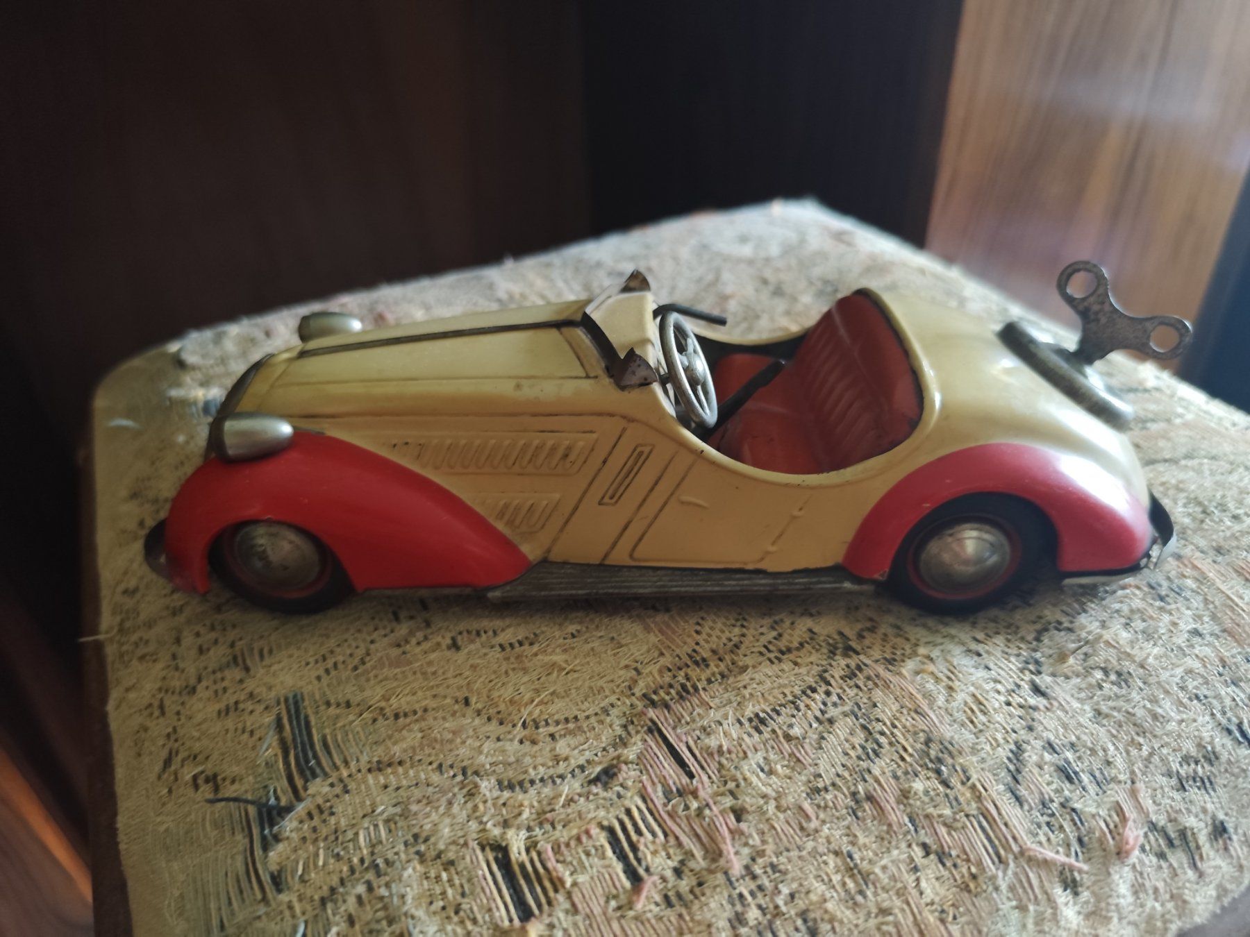 Voitures modèles: Distler Wanderer 1955 uraltes blech cabrio auto – D'occasion à minusio par bierbrauer 6