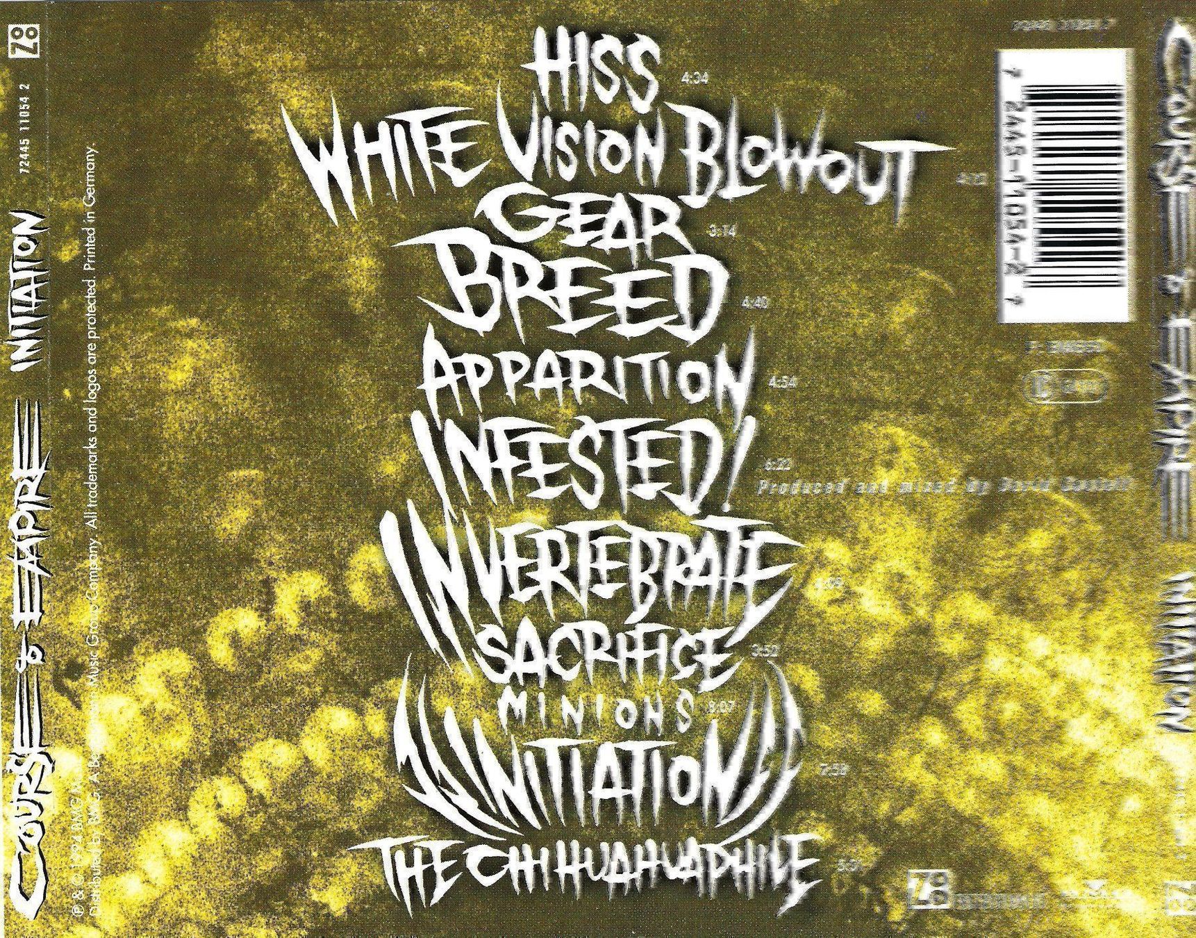 CD: CD: COURSE OF EMPIRE - Initiation – Usato da Rotkreuz venduto da groeli69 1