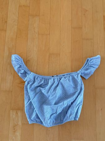 Brandy Melville Sommertop blau
