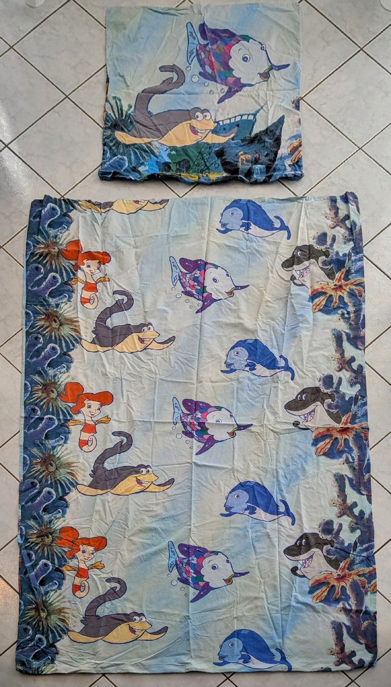 Linge de lit: Der Regenbogenfisch Kinder Bettwäsche – D'occasion à Wängi par ABIZONE-86 1