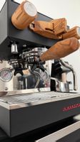 La Marzocco Linea Micra (Schwarz mit Olivenholz)