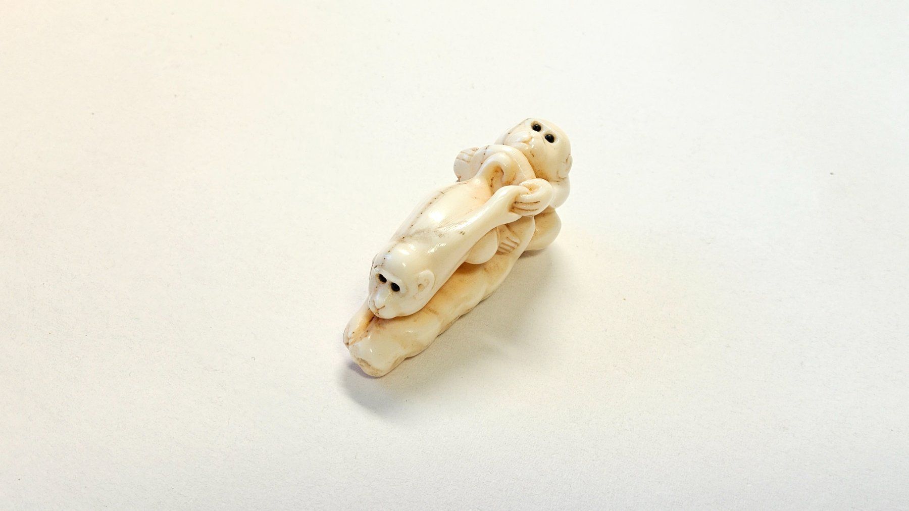 Statuette: Magnifique ancien Netsuke signé – Usato da Malleray venduto da Frederic24 2