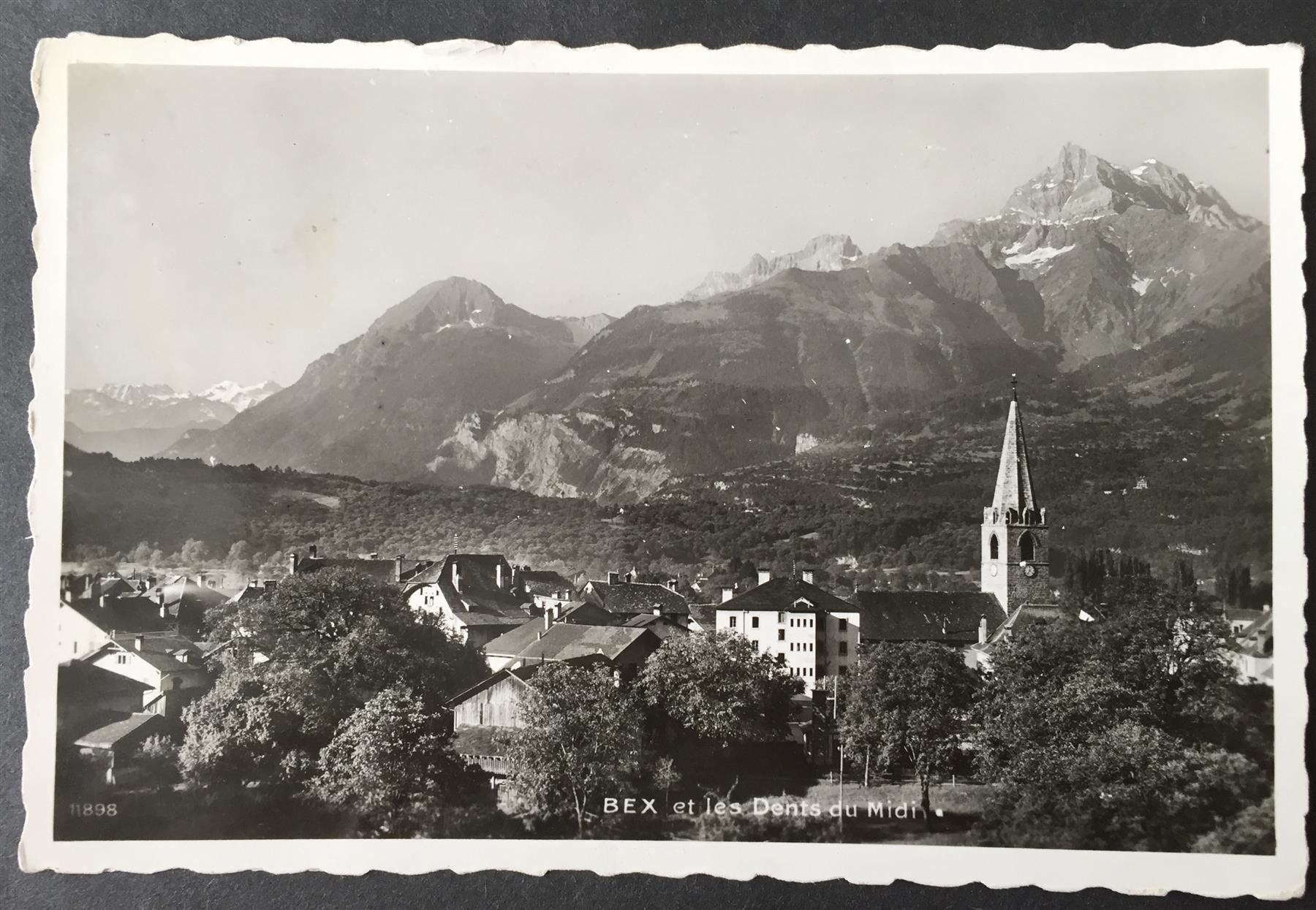 Cartes postales: BEX et les Dents du Midi – D'occasion à Jona par philajona