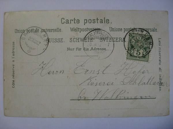Cartoline postali: AK  Ricordo di Lugano – Usato da Gundetswil venduto da Egro01 1