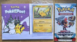 Pokémon Poképost Pikachu Promo Gemeinsam Pokémon Neu