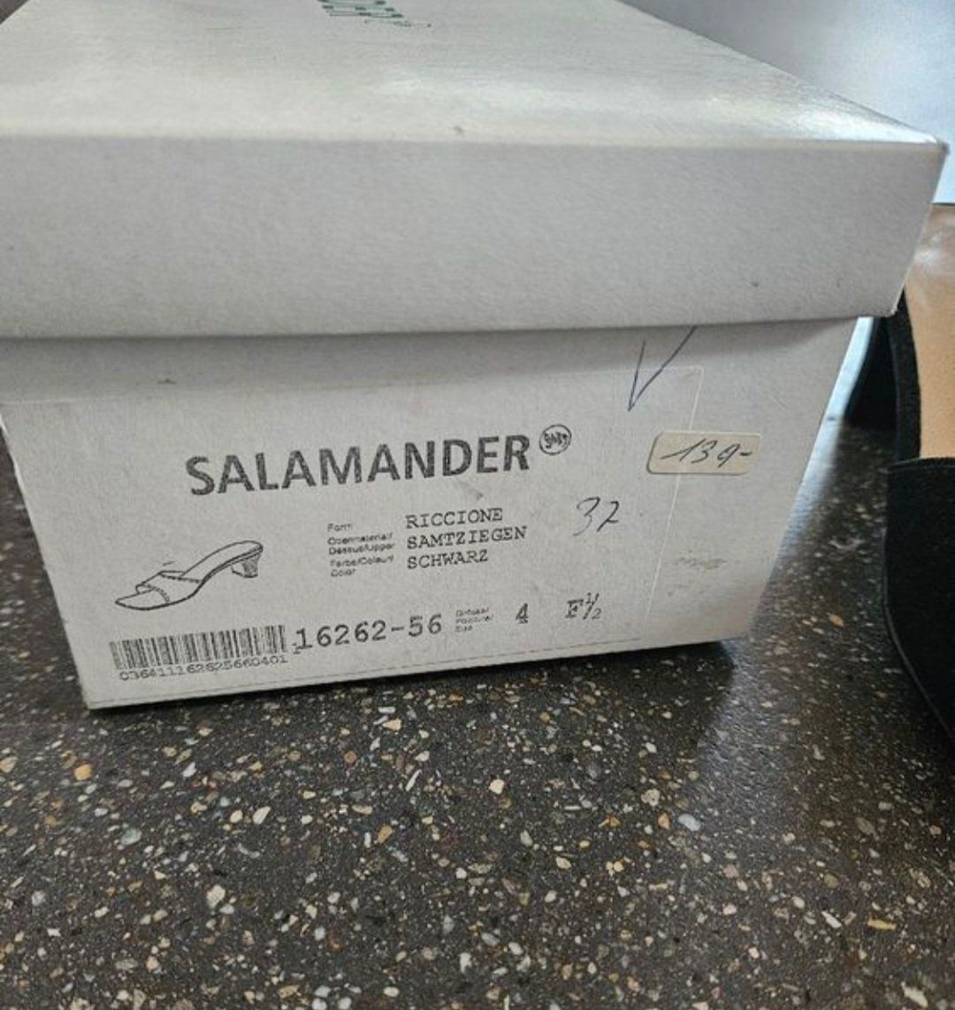 Salamander Scarpe da donna: Schwarze Sandalen von Salamander, Gr. 37 – Nuovo e nell'imballaggio originale da Ormalingen venduto da nomolnoi 2