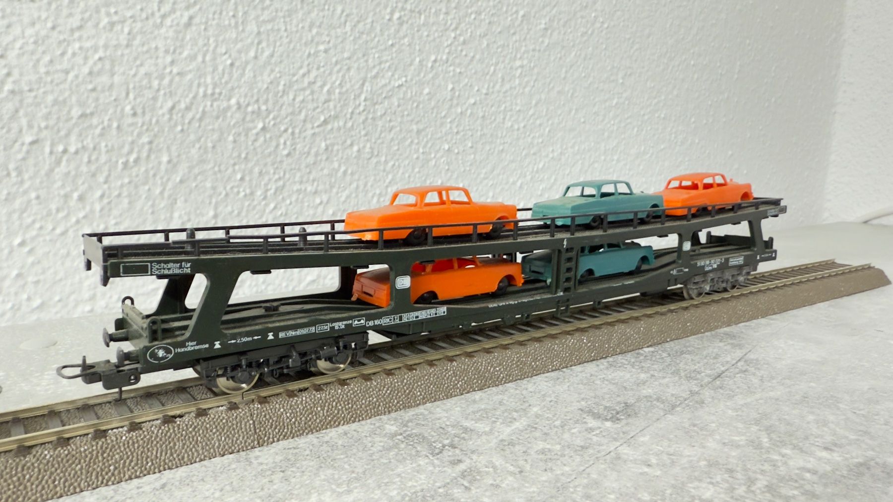 Modellini di ferrovie: Lima Autotransporter DB H0 / DC – Usato da Windlach venduto da Kelebra 7