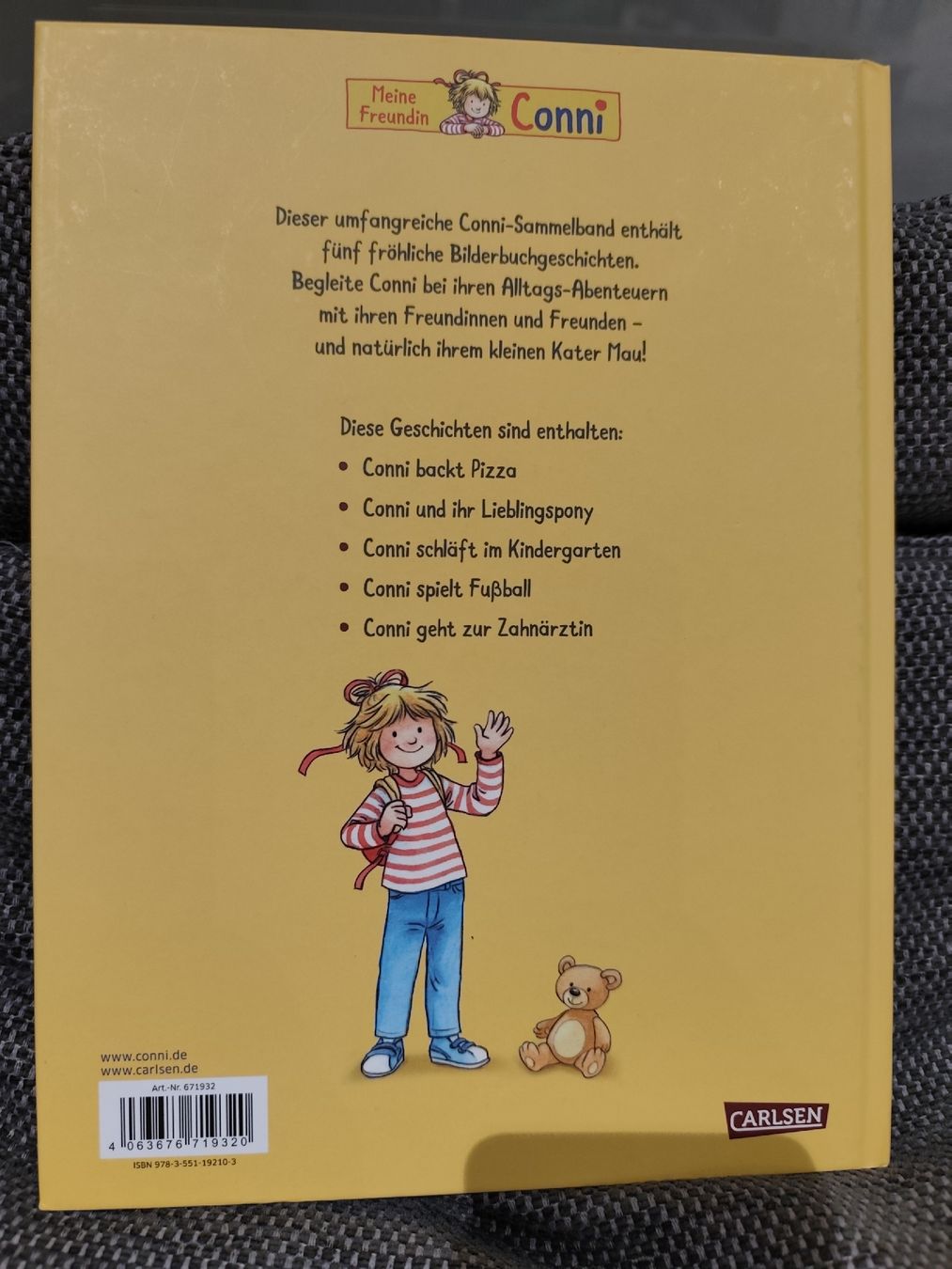Bücher: Conni Vorlesebuch – Gebraucht aus Muhen von Jackyw 1