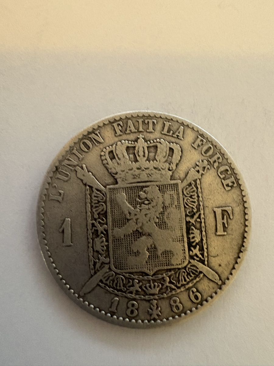 Alle Münzen: 1franc aus Belgien  – Gebraucht aus Murten von Tzaugg 5