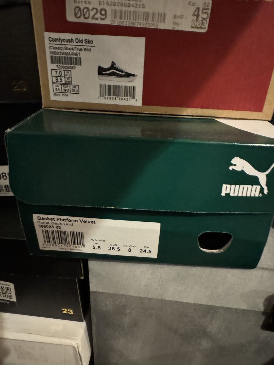 Puma Damenschuhe: Puma platform velvet 38.5 – Gebraucht aus Porrentruy von fee_24 3