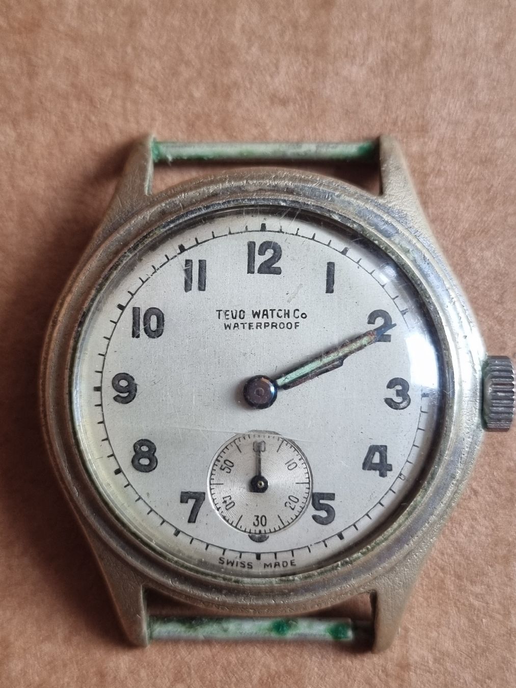 Orologi: Tevo Watch Co Uhr WW2 Zeit  – Usato da Schaffhausen venduto da Leveron13 3