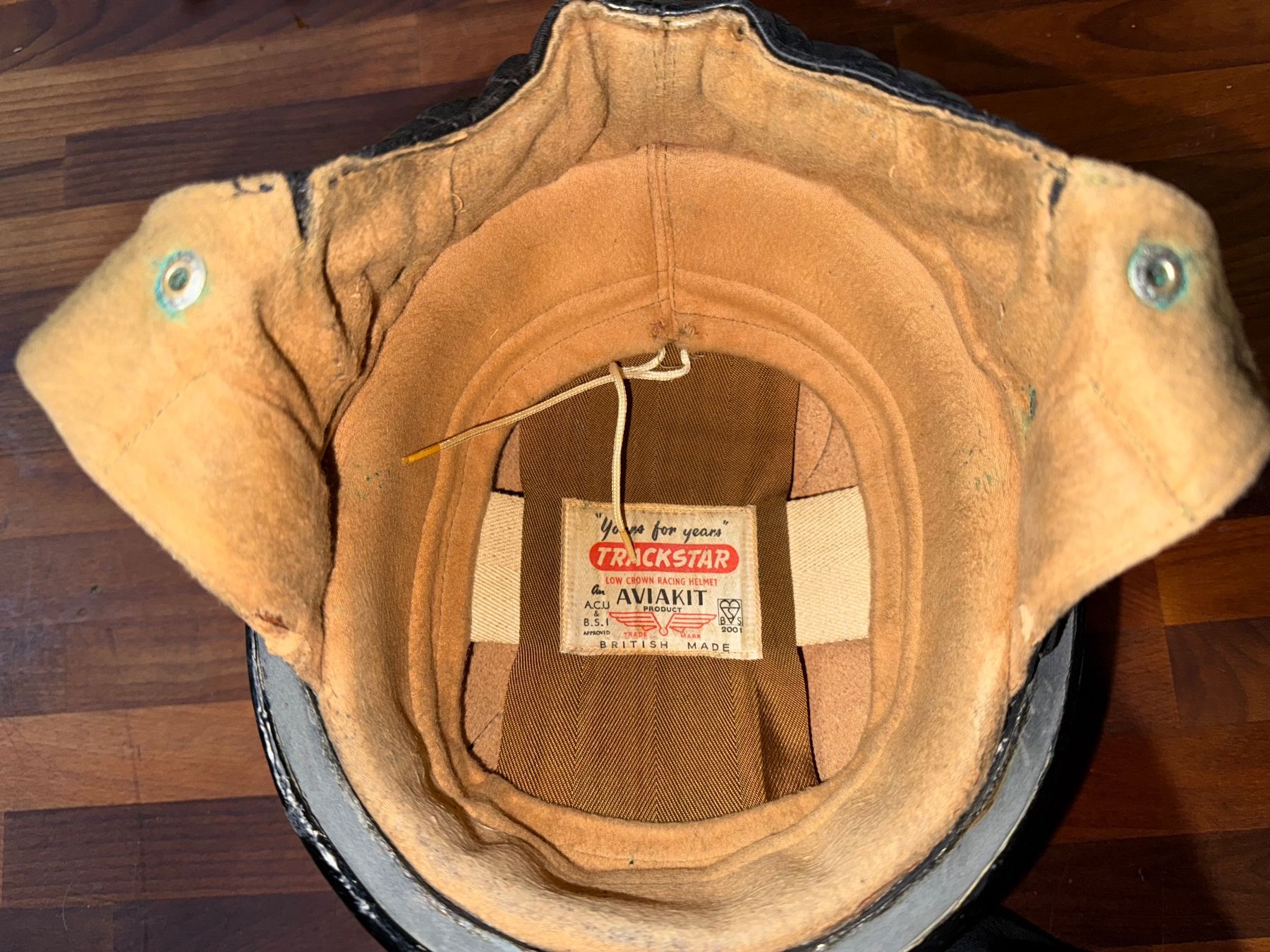 Abiti antichi: Aviakit legendäre Britischen Oldtimer Motorradhelm – Usato da Hellbühl venduto da Rodgers67 5