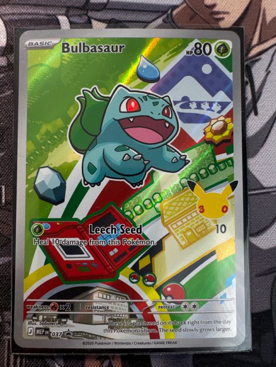 Bulbasaur MEP037 EN - First Partner Serie 1 Englisch Bisasam (Neu ...