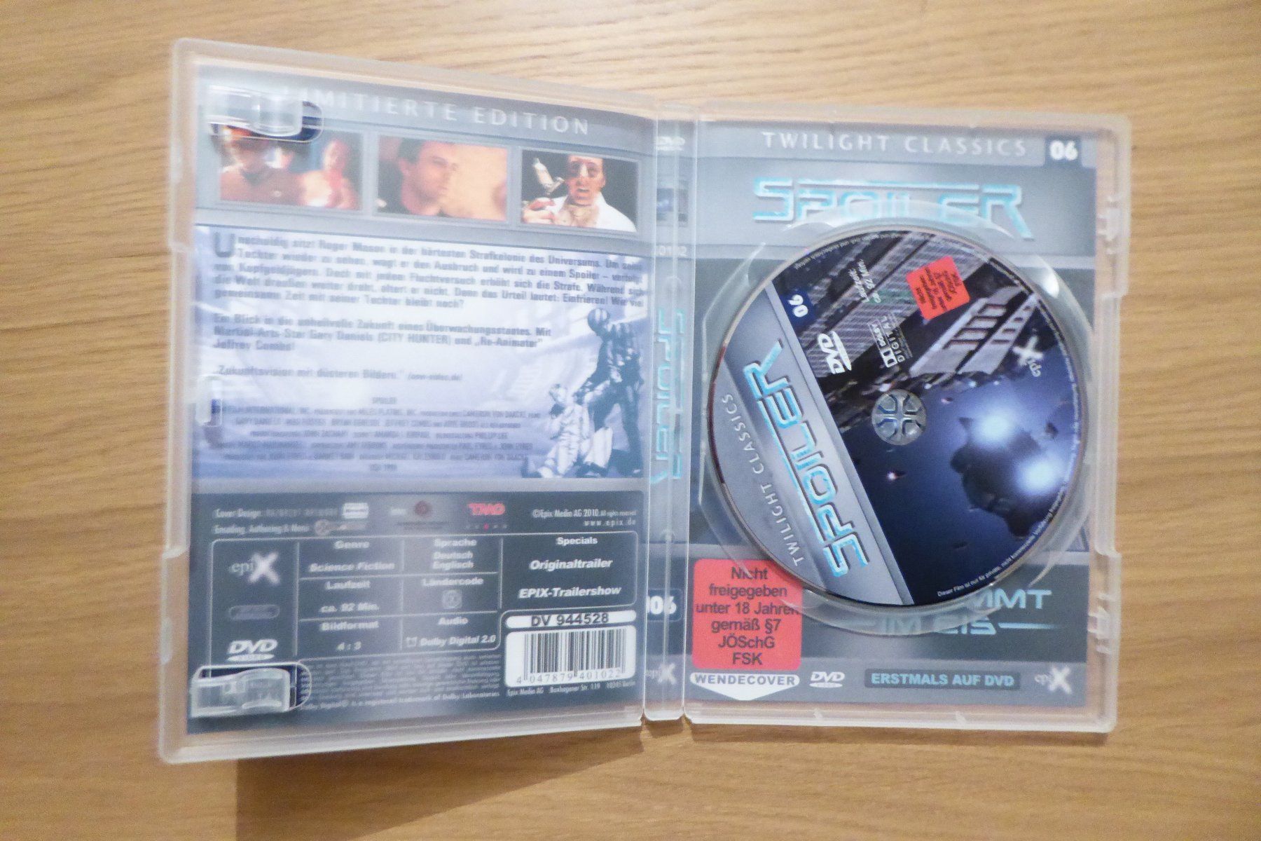 Tutti i DVDs: DVD Spoiler Verdammt im Eis Twilight Classics 06 – Usato da Allschwil venduto da Summelsarium 3